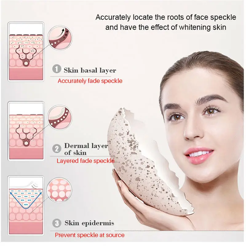 Отбеливающий крем Dimollaure для лица удаления веснушек пятен мелазмы солнечных