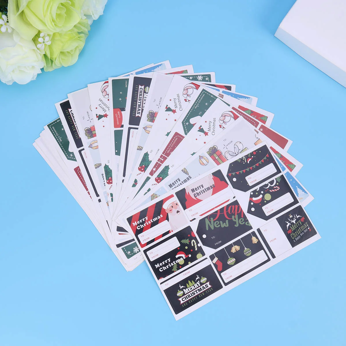

10 Sets Sticker Self-sticker Adhesive Decorative Label for Crafts
