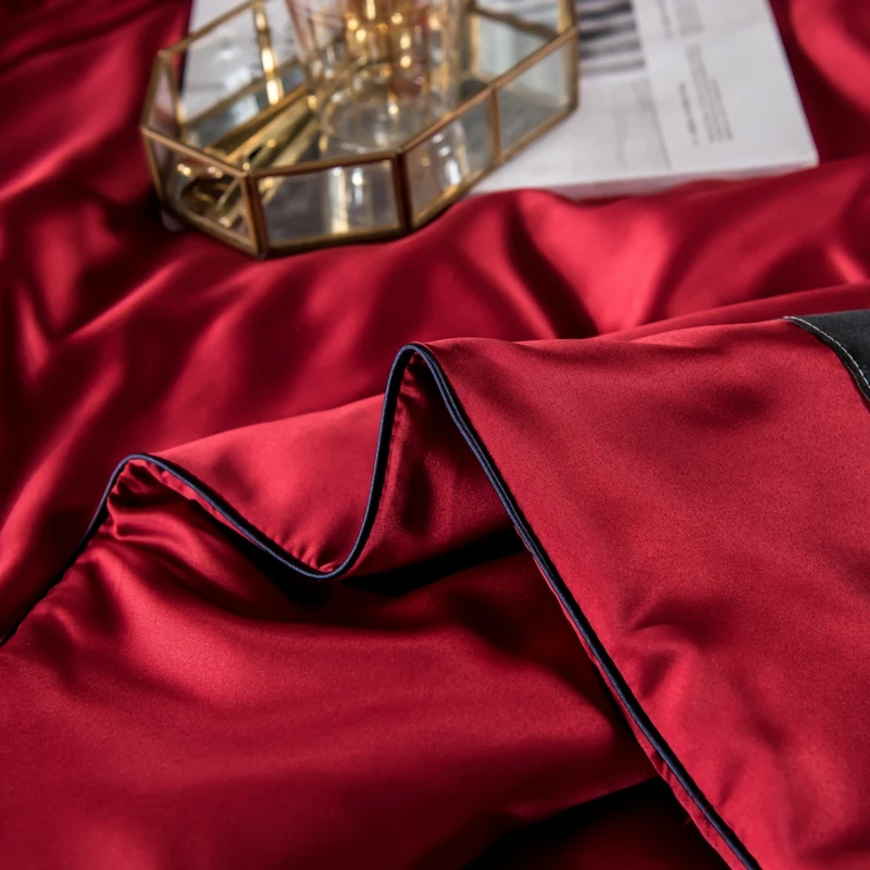 Летнее крутое атласное вискозное тонкое одеяло WOSTAR плед для сна покрывало