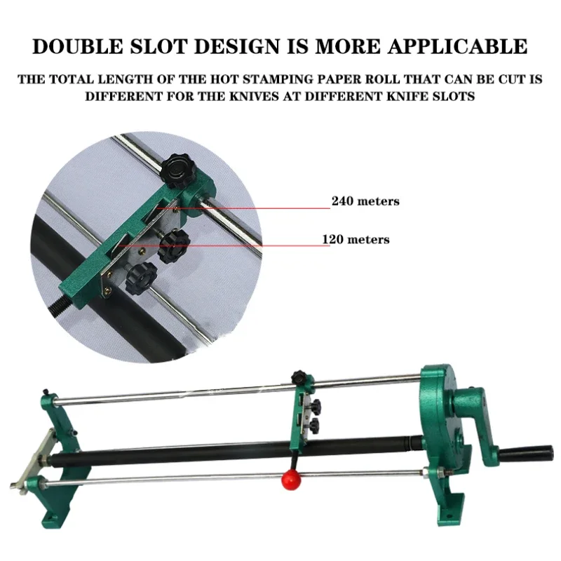 QG-7 Ручная машина для резки бронзовой бумаги Горячая бронзовая фольга Бумага из