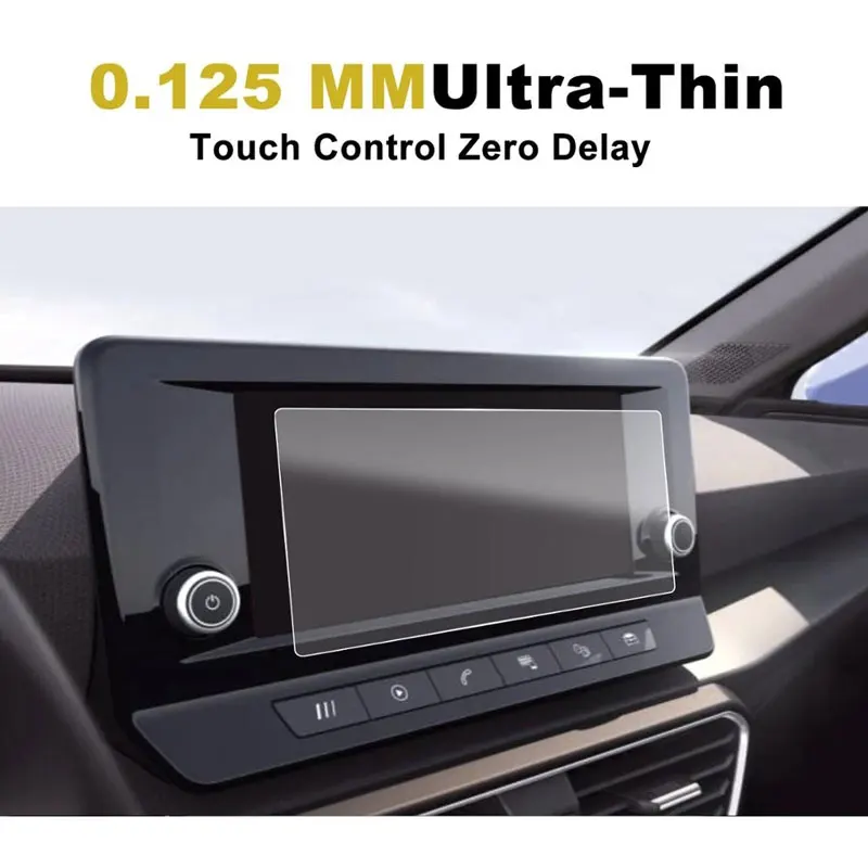 

Протектор экрана из закаленного стекла для Leon MK4 FR 2020 2021 8,25 дюйма, Автомобильная Мультимедийная система с радио и дисплеем