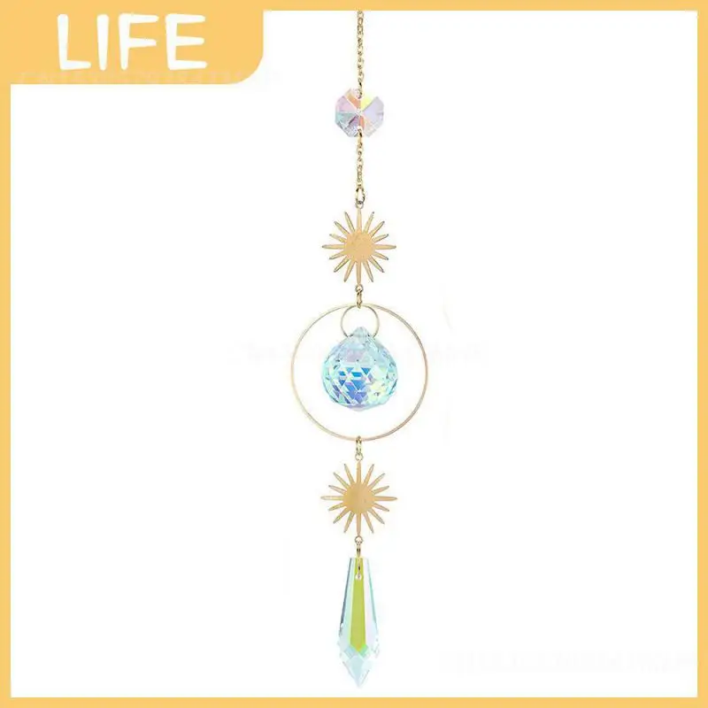 

Светильник And Shadow Wind Chime Crystal декоративная люстра, Изысканный Хрустальный декор, Ловец Солнца, Хрустальный подвесной светильник