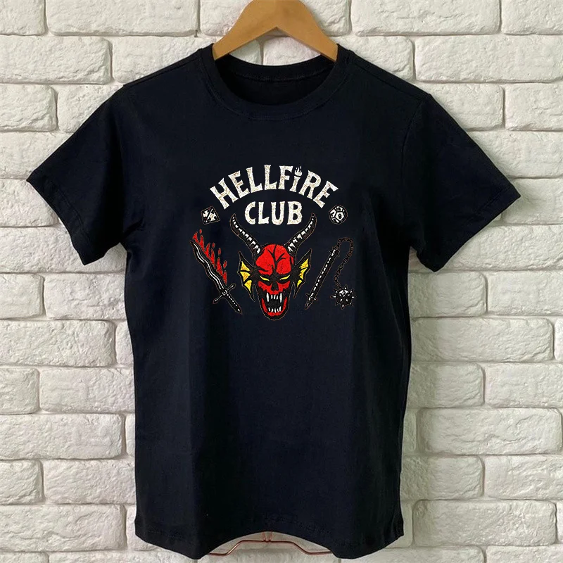 Унисекс косплей хеллфайер клуб Майк одиннадцать костюм футболка Мужская/женская
