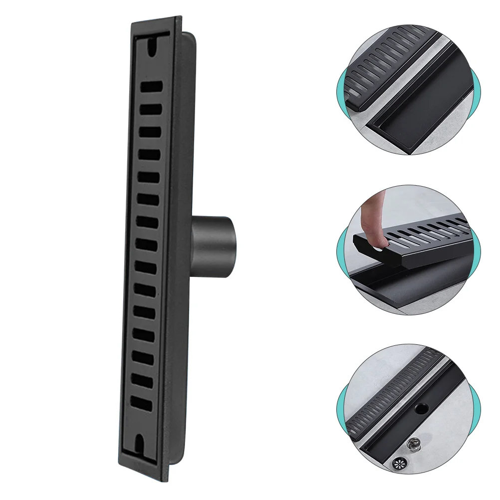 

Rectangle Shower Floor Drain Stainless Steel Floor Drain Kitchen Linear Drain