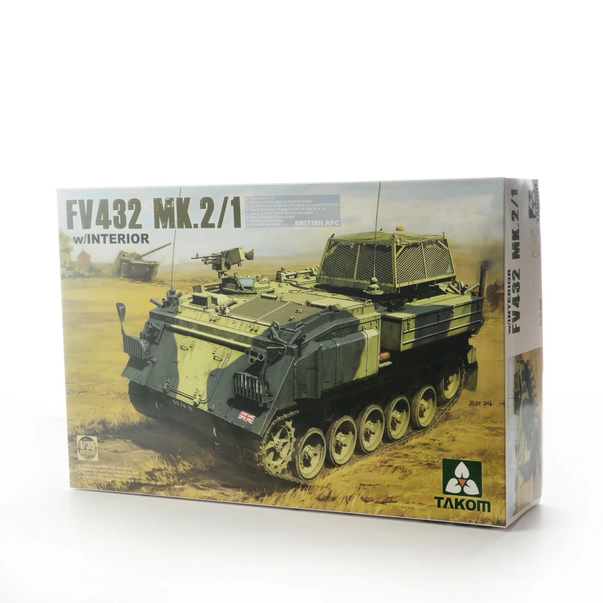 

TAKOM TAK2066 1/35 FV432 MK.2/1 w/комплект пластиковых моделей для салона