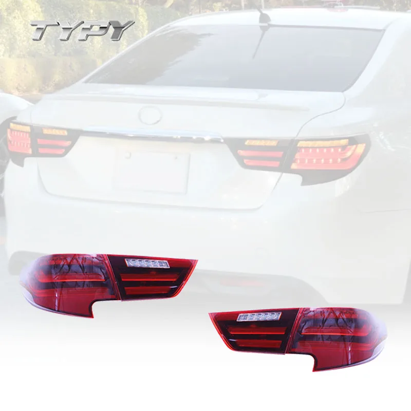 

Автомобильная задняя фара в сборе, модифицисветодиодный светодиодная задняя фара, Рабочая лампа, сигнал поворота для Toyota Reiz 2014-2017