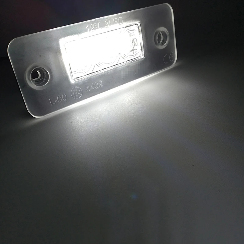 Для Audi A8 D3 2002-2010 светодиодный задний номерной знак подсветка автомобильные