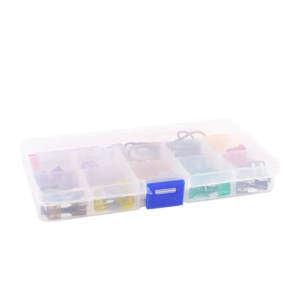 100 шт. автомобильный мини-предохранитель с цветовой кодировкой для 10 ампер