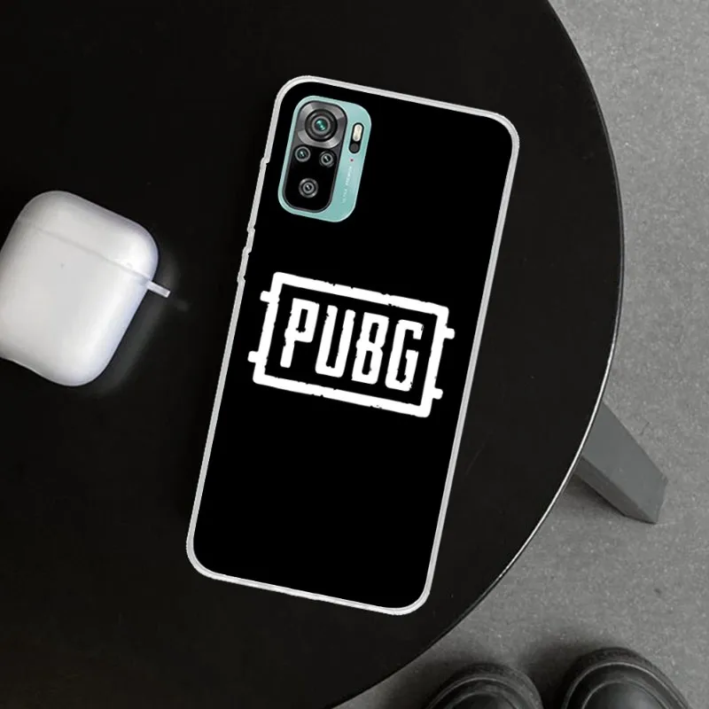 Чехол Pubg для телефона с популярной игрой Xiaomi 12 11T 10 9 Redmi Note 10S Pro 9A 8 прозрачный чехол