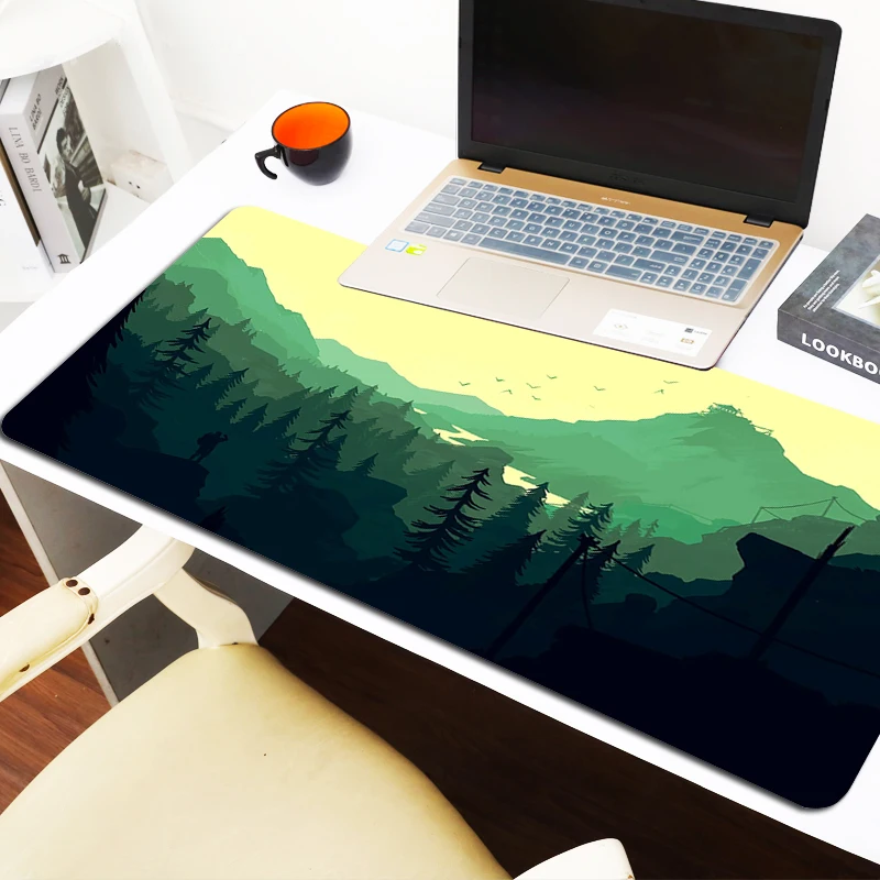 

Mause Pad Firewatch Pc Cabinet Games Mousepad Anime Computer Desks Gamer Keyboard Mouse Carpet Desk Accessories Mat Gaming Mats