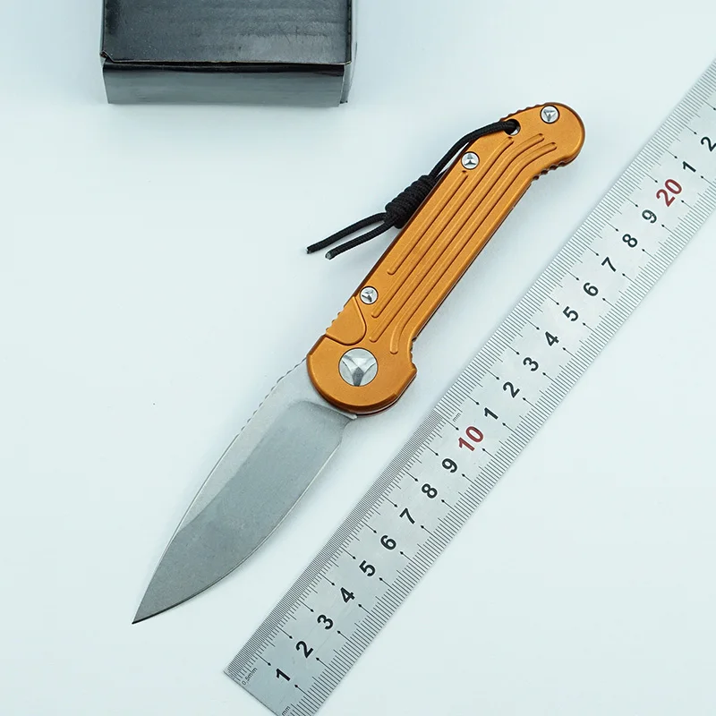 

LEMIFSHE LUDT Flipper Folding Knife D2 Blade Aluminum Alloy Handle Outdoor Camping Hunting Survival Kitchen EDC Tool