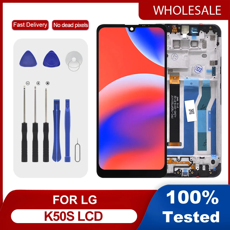 1 шт., 6,5 дюйма для LG K50S, Lcd Φ LMX540HM, Φ LMX540BMW, дисплей с инструментами