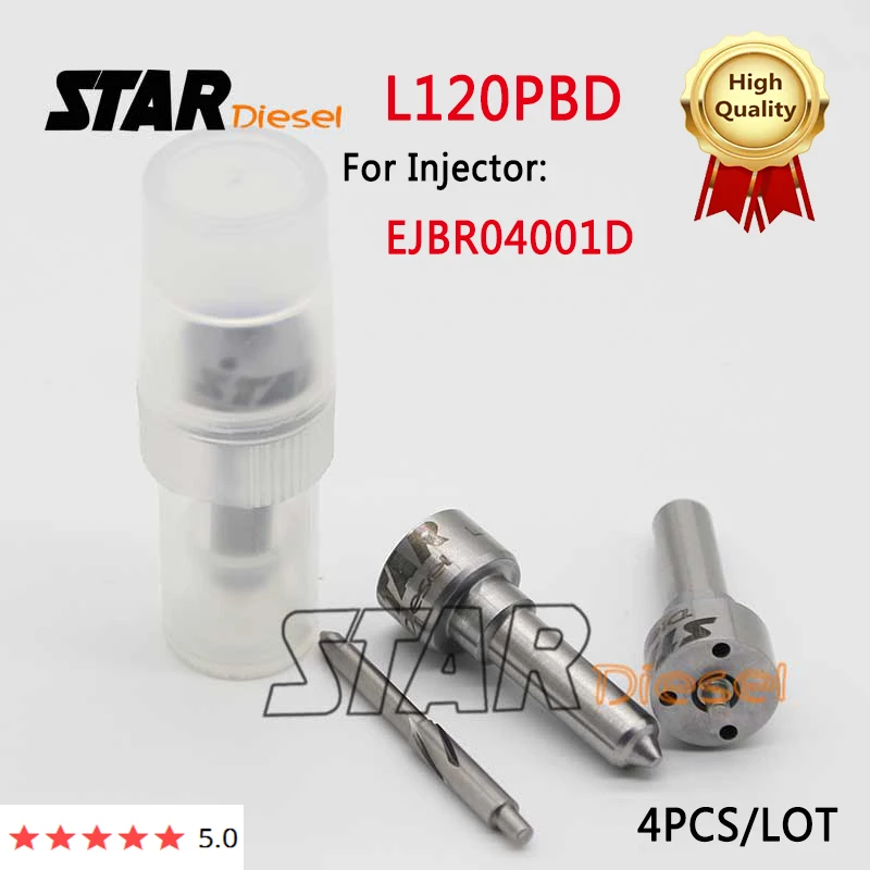 

Форсунка для дизельного двигателя STAR EJBR04001D, 4 шт., Форсунка для общей топливной системы L120PBD L120PRD для RENAULT NISSAN Clio Thalia Scenic Modus 28232248
