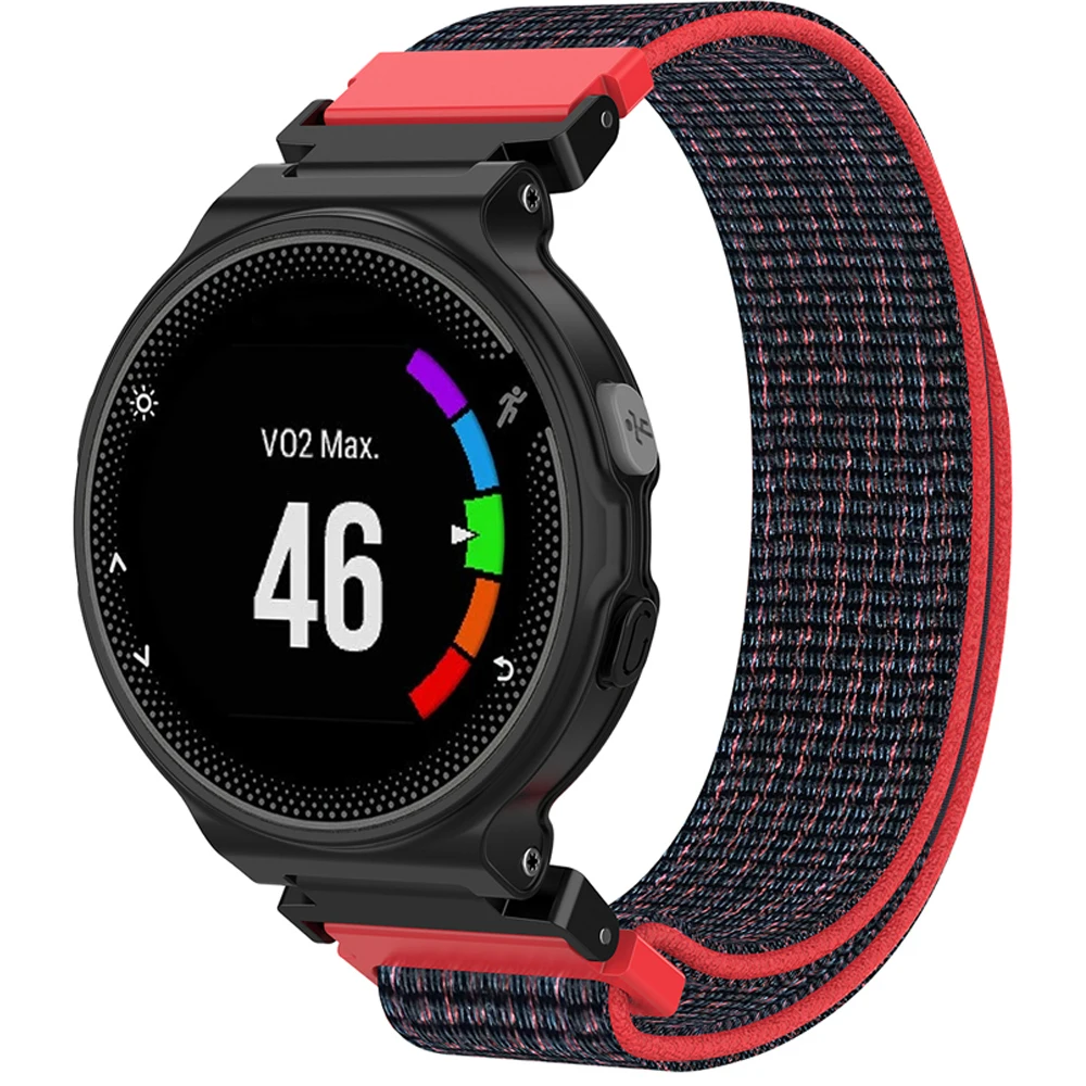 

Nylon Loop Strap For Garmin Forerunner 235 735xt 220 230 630 620 Approach S20 S5 S6 Smart Watch Band Women Bracelet Correa Belt