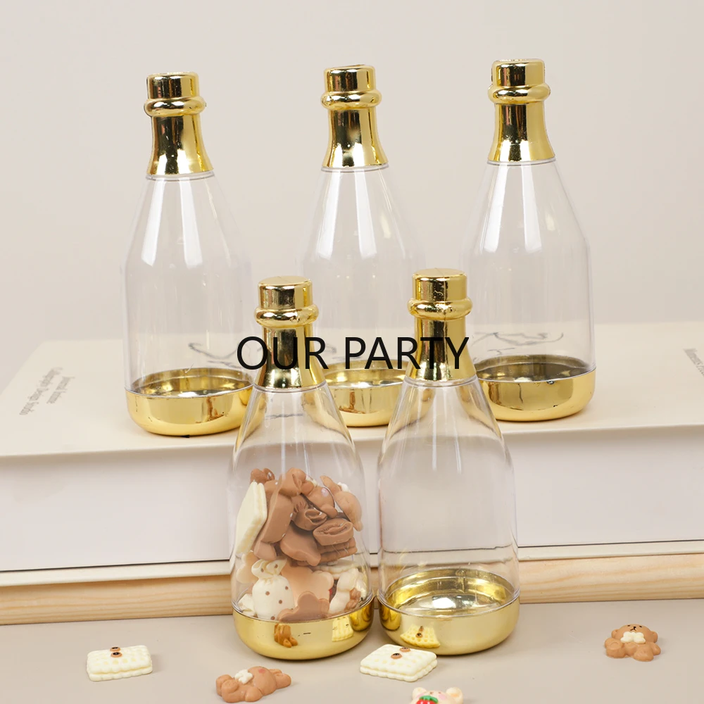 

Набор коробок для подарков в форме бутылки шампанского