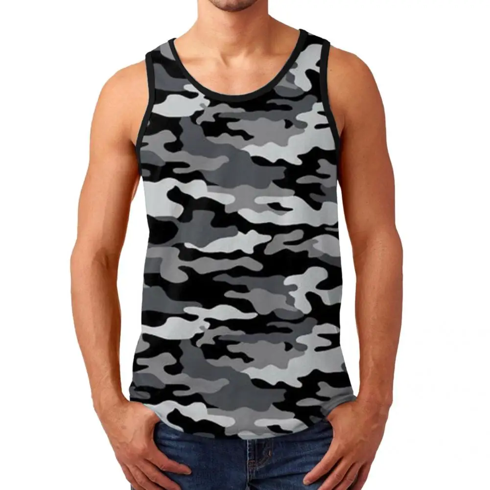 

Майка мужская универсальная, практичная пригодная для носки, с 3D принтом, в ванную комнату