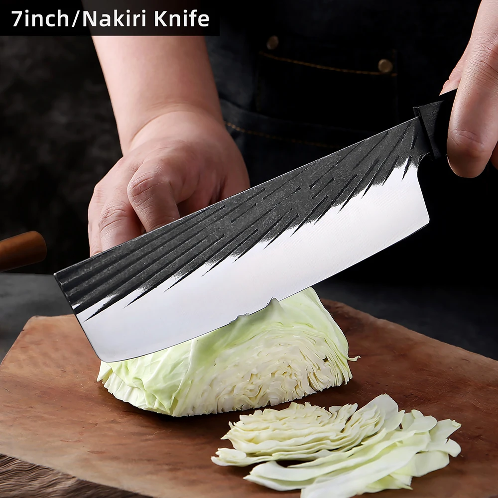 Стандартный японский нож для овощей 7 дюймов острый кухонный из нержавеющей