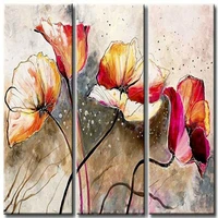 gatyztory 60x75cm diy frameless flowers acrylic painting by numbers on canvas paint by number canvas painting kits home decorati