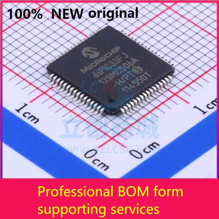 

DSPIC33FJ128MC506A-H/PT dspic33fj128mc50новый Оригинальный оригинальный чип IC 100% оригинал