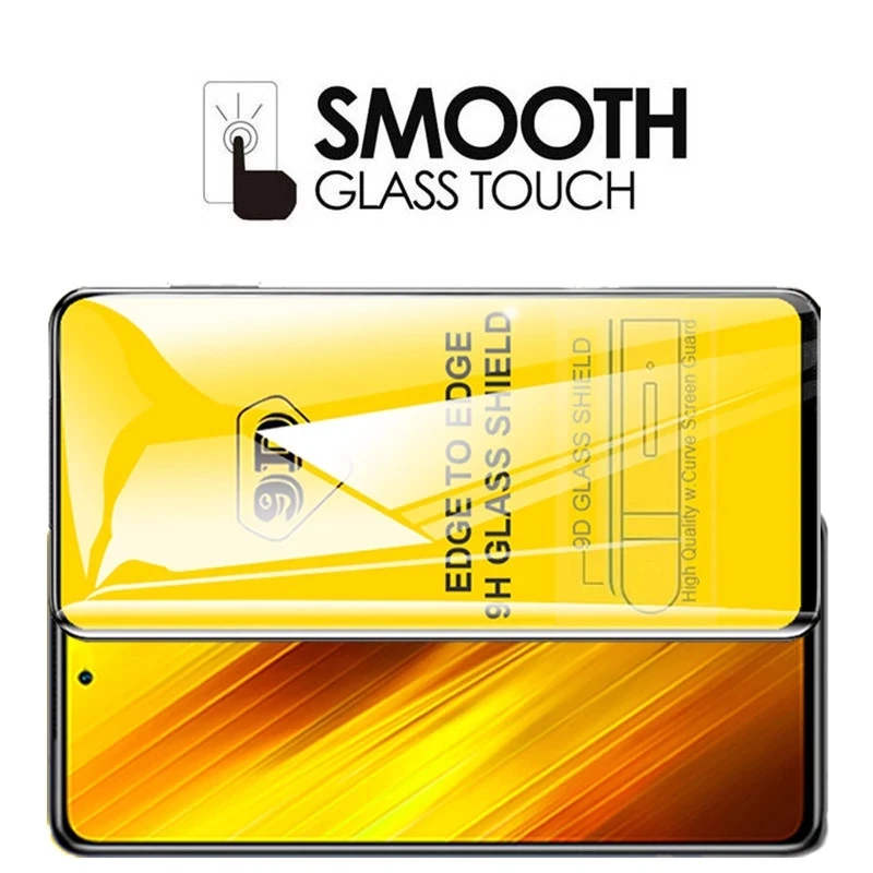 9D Tempered Glass for Mi Poco X3 Pro F3 M3 M4 GT Screen Protectors for Xiaomi Redmi Note 11 10 9 8 7 Pro 9T 9s 10s 9A 9C Glass images - 6