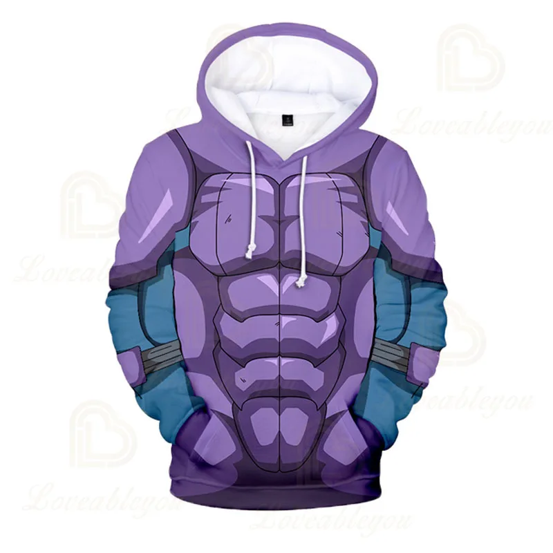 Anime Hoodie Sweatshirt 3D Newest Printing Gokus Pocket Hoodies Men/Women/Kids Size Cosplay Streetwear