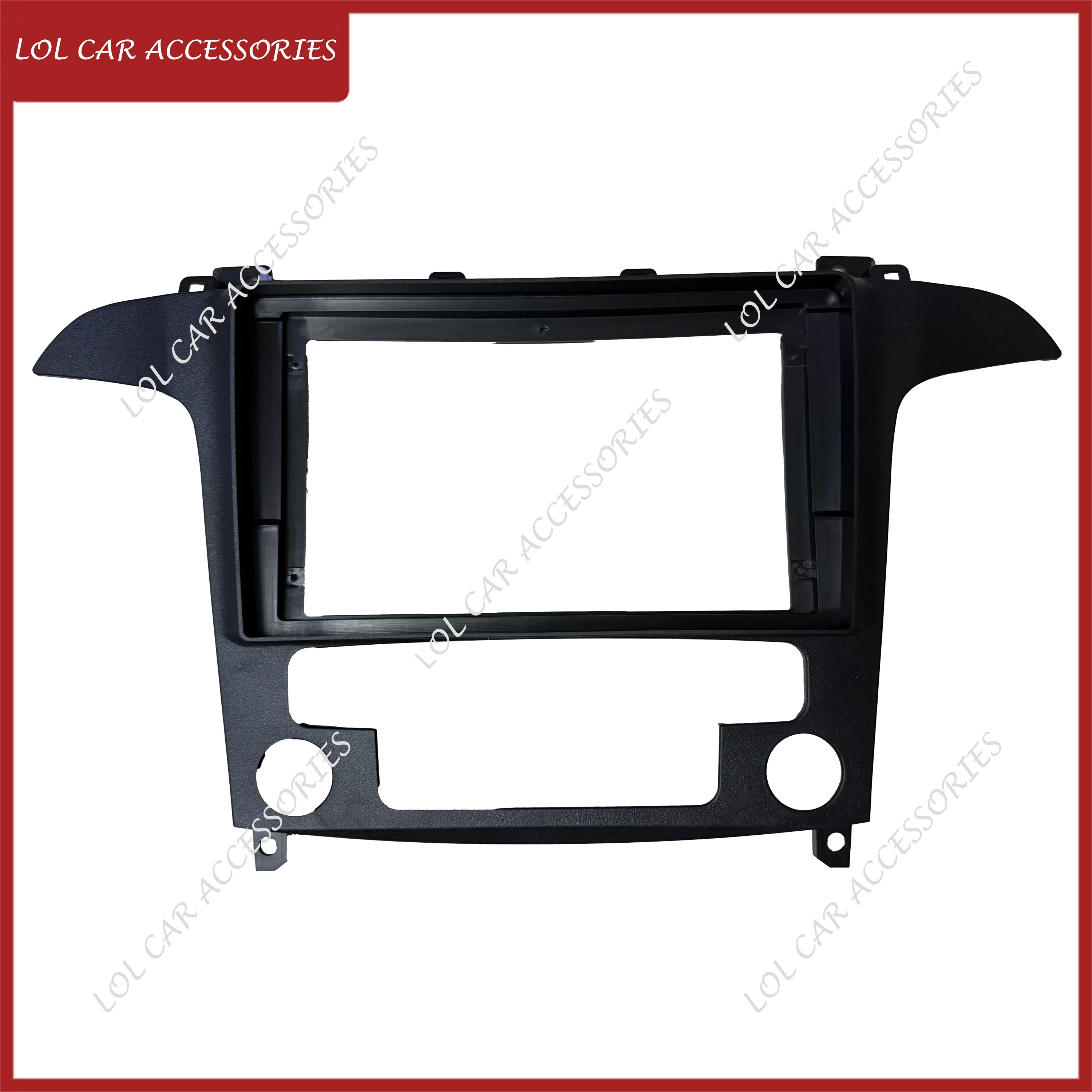 

9-дюймовый для FORD S-Max S Max 2006-2015, автомобильный радиоприемник, Android, стерео MP5, корпус, рамка 2 Din, головное устройство, лицевая панель, крышка приборной панели