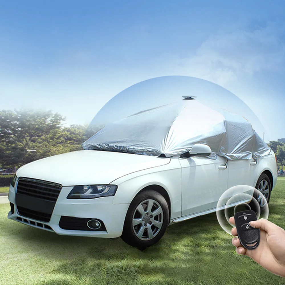 Полностью автоматический зонт от солнца для автомобиля с дистанционным
