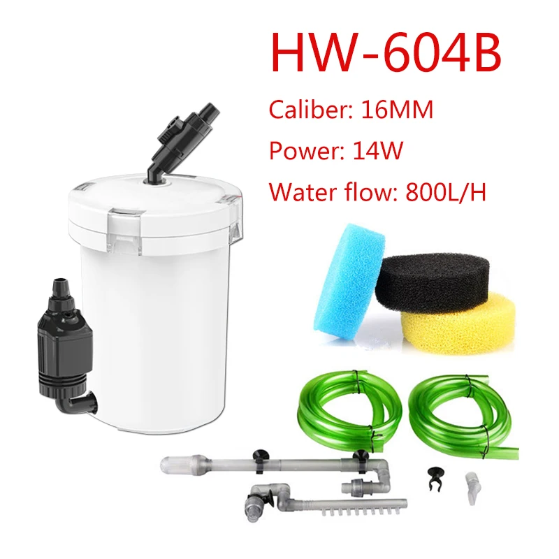 

SUNSUN Silent filter bucket Fish tank filter Aquarium supplies durable HW-604 HW-604B EW-604 EW-604B