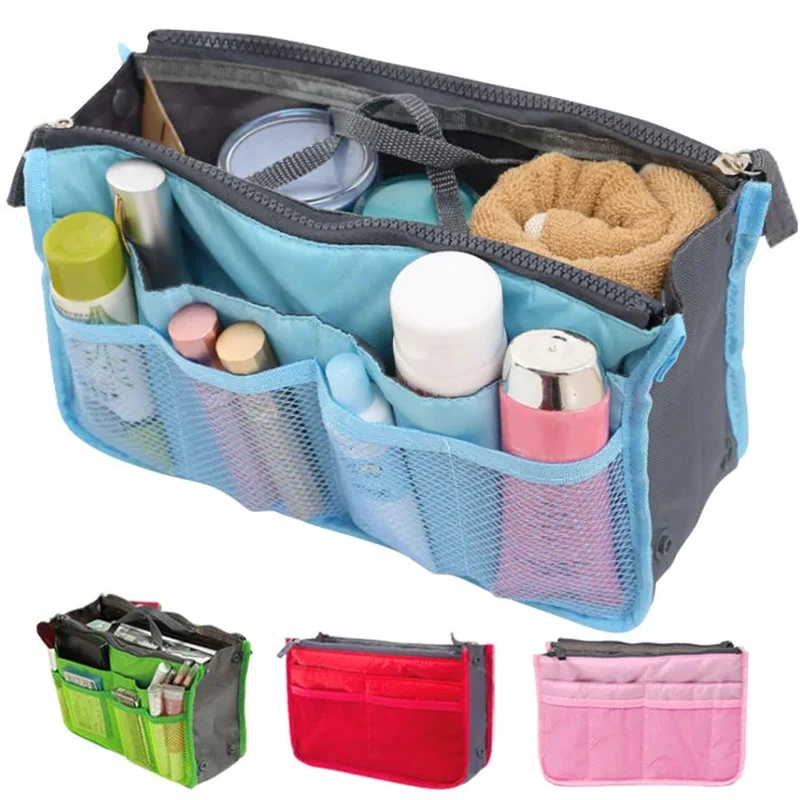 

cute cosmetic women's liner bag Korean version of the fashion bag in the bag storage multi-function cosmetic storage girl bags