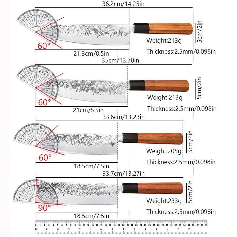 Японский нож шеф-повара кухонный для нарезки мяса мясника пилотирующий суши