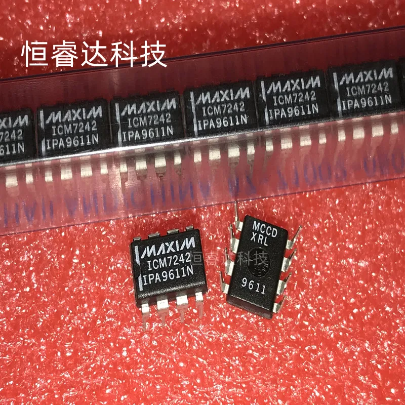 

10pcs/lot ICM7242IPA 7242IPA ICM7242 DIP-8