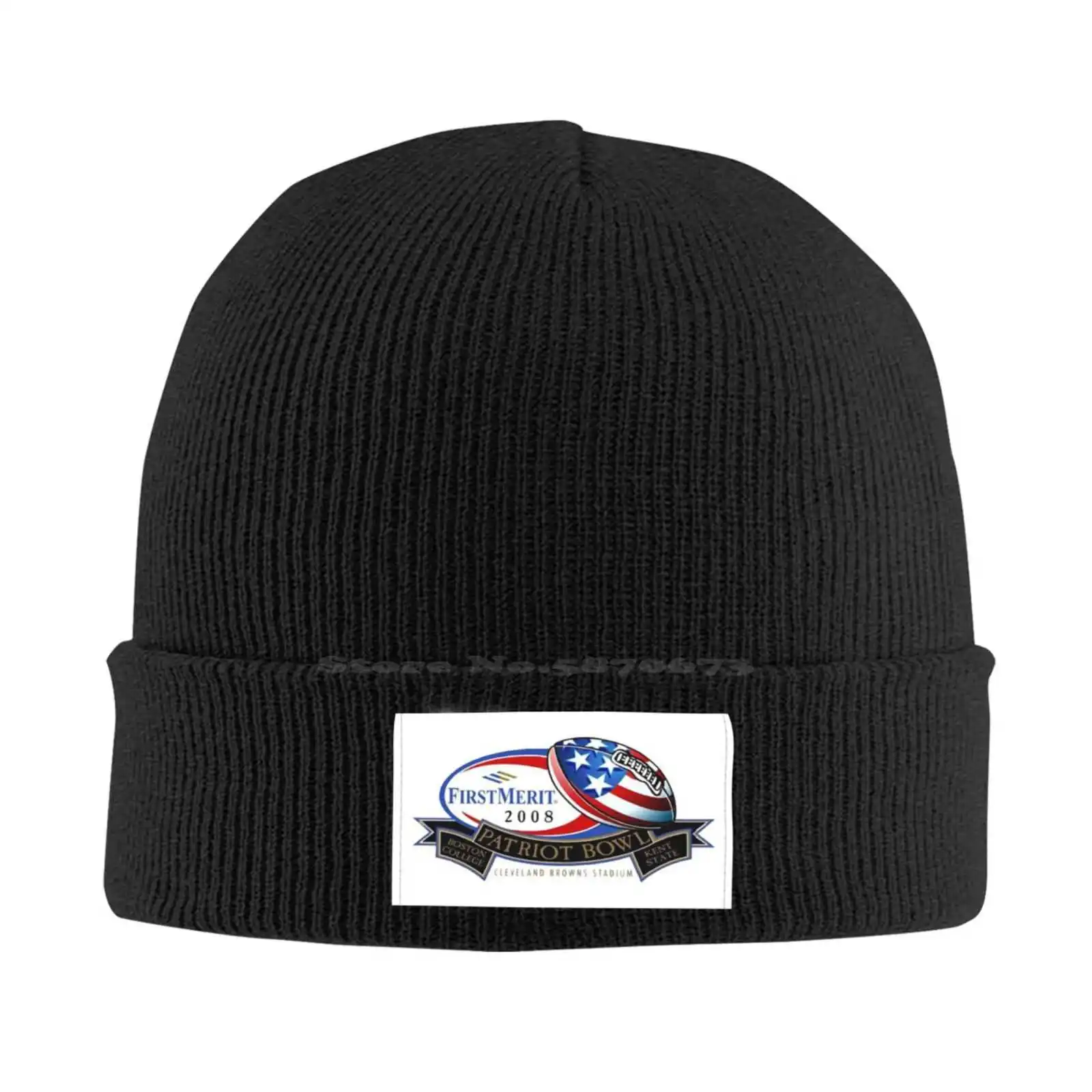 

Patriot Bowl Logo Print Graphic Casual cap Baseball cap Knitted hat