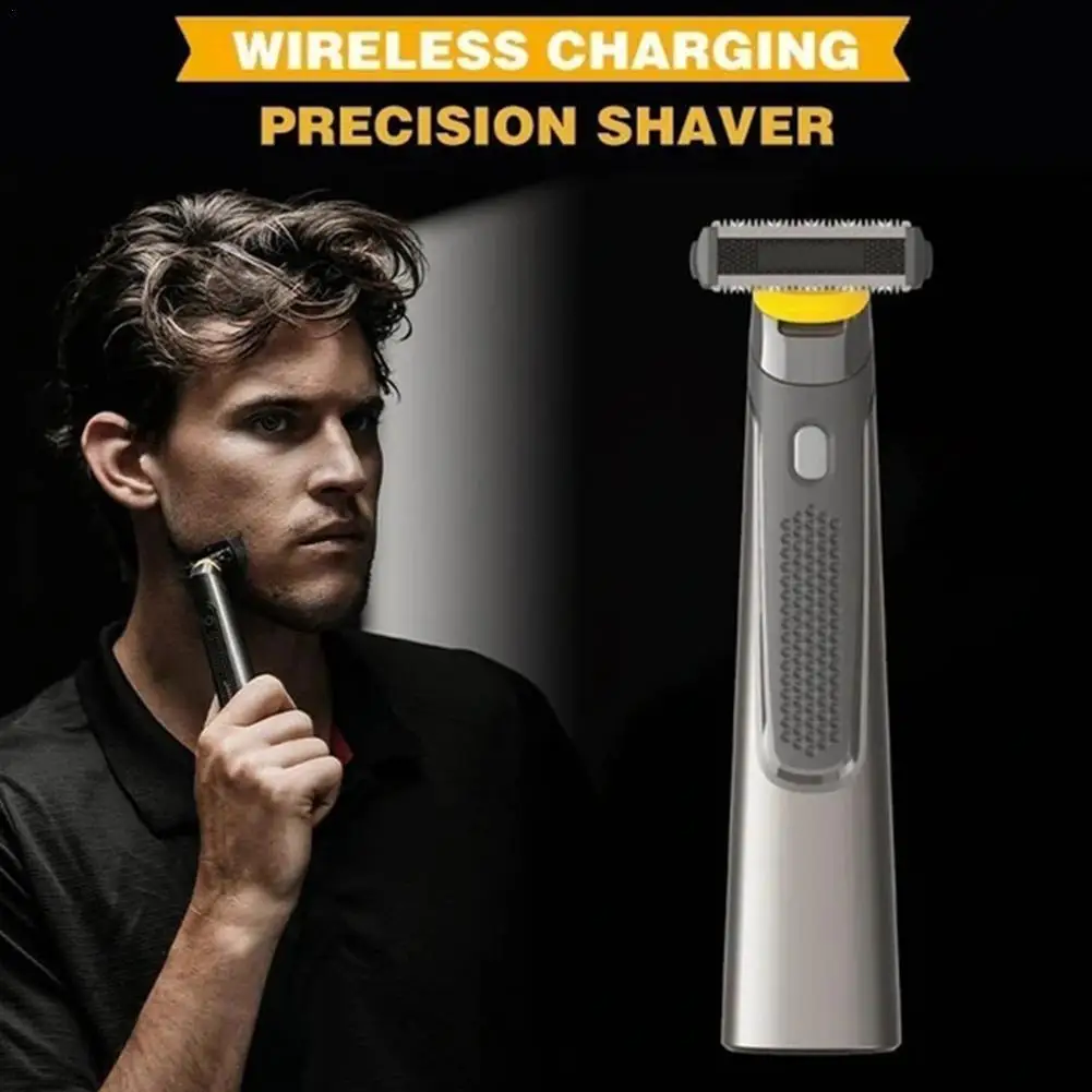 

2022 NEW Wireless Rechargeable Precision Shaver Hair Trimmer Beard Trimmer Shaving Machine Electric Razor Men Dropshipping