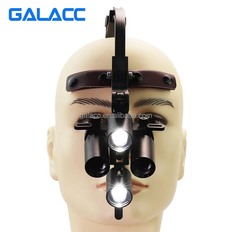 Высокое качество 6x лупы медицинская хирургическая лупа с фарами медицинские