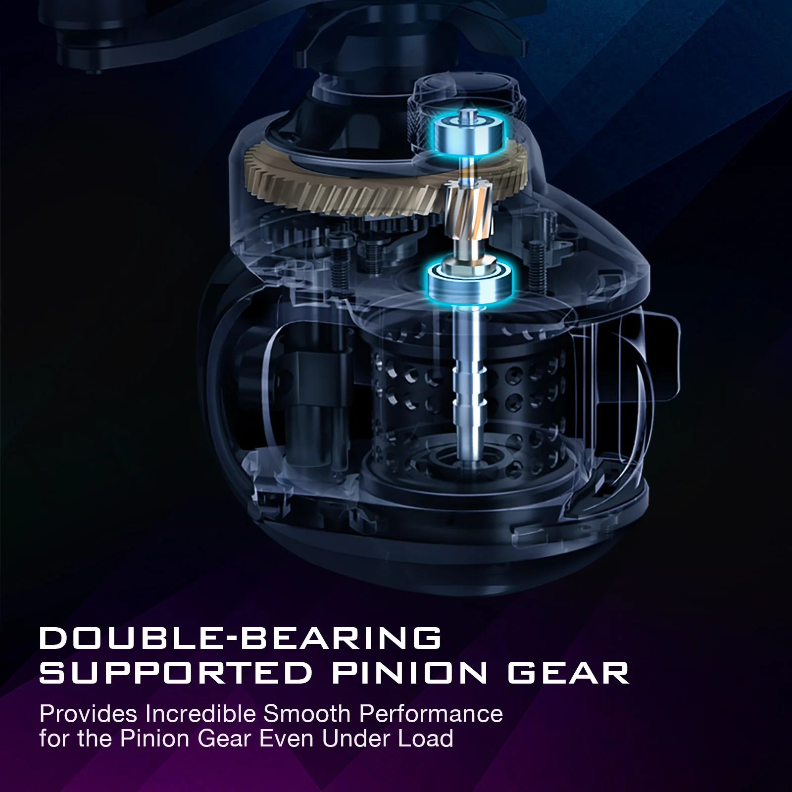 Piscifun Spark Pro Baitcasting Reel 11+1 Shielded Ball Bearings 7.5KG Carbon Fiber Drag Low Profile Baitcaster Fishing Reels