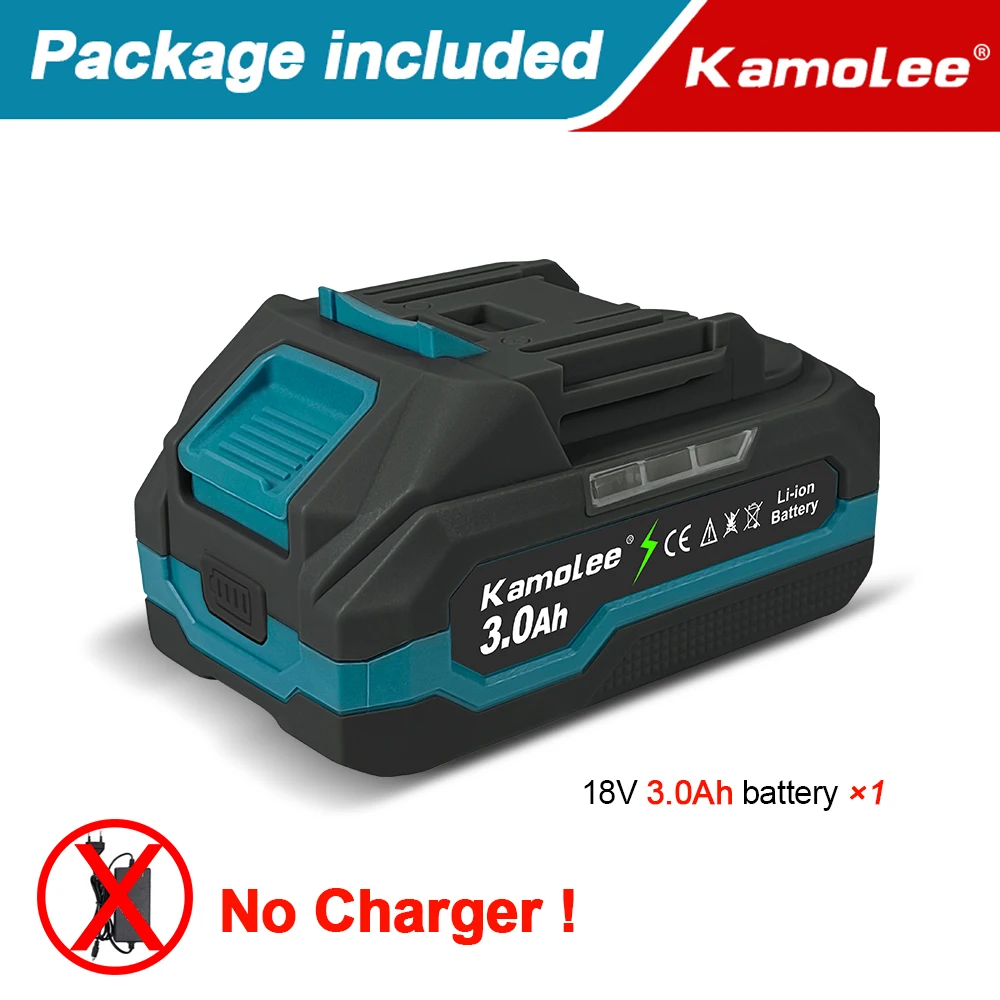 

Аккумулятор Kamolee BL1860 18В 6000 мАч