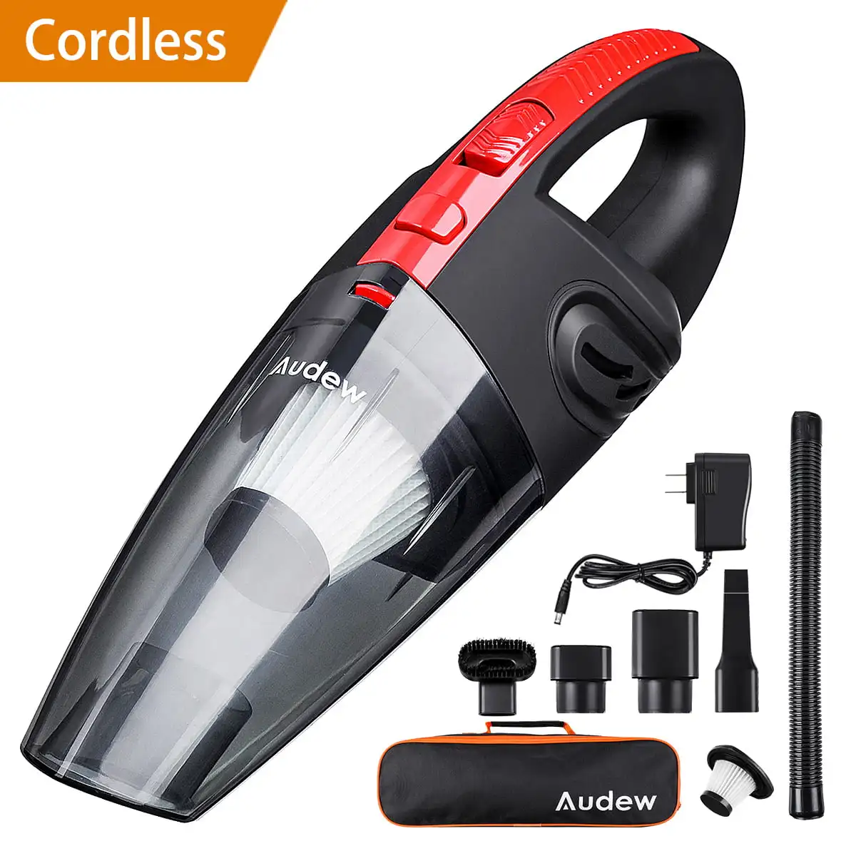 

Handheld Cordless, Car Vacuum Cleaner for Home Office Auto Pet 2200mAh