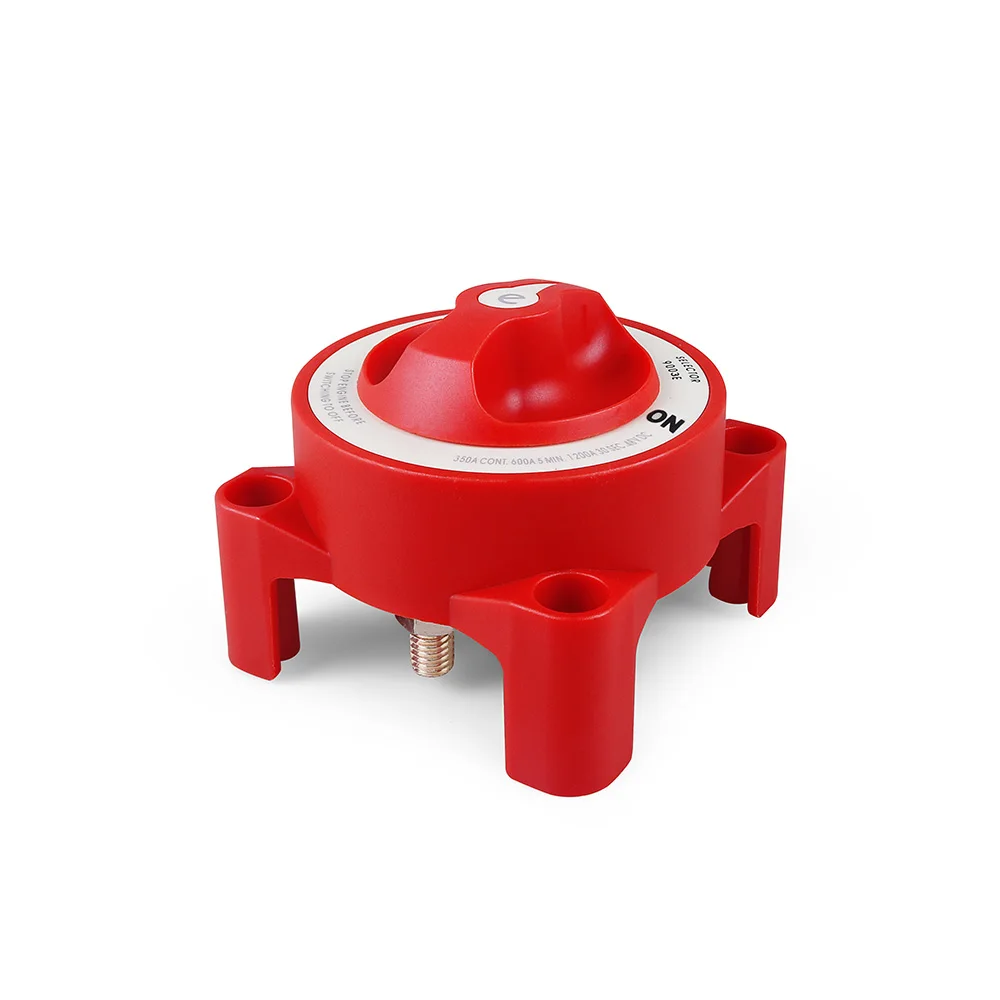 

Blue Sea Systems 9003 e-Series Battery Switch, 350A Selector 2 Position, Red