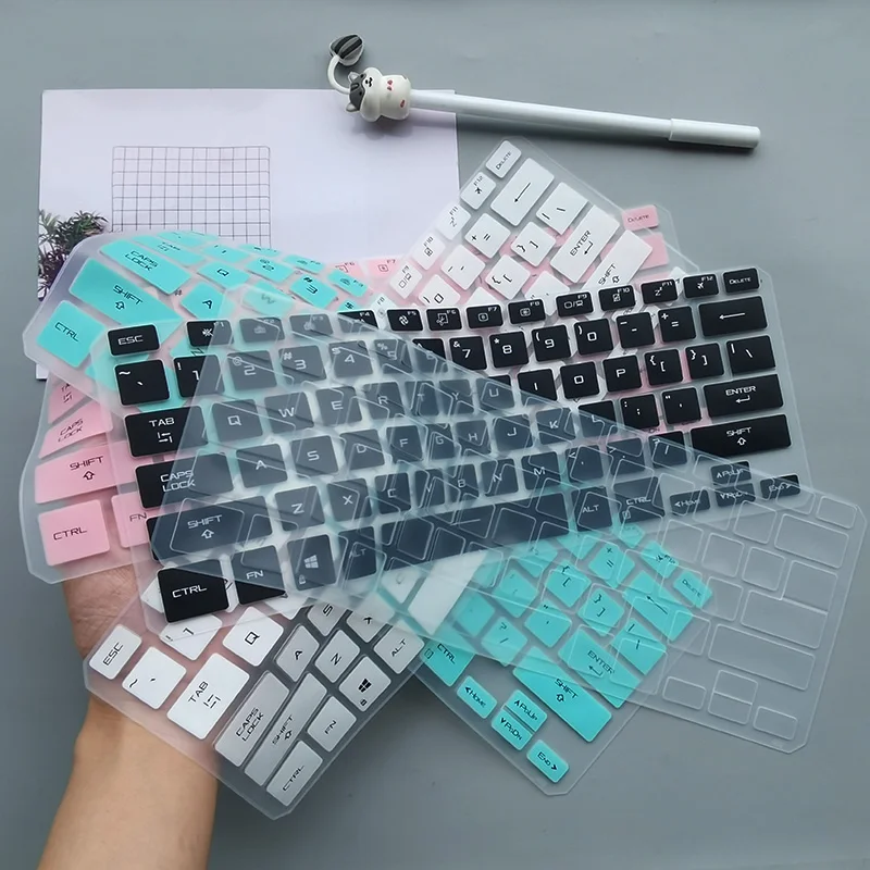 

2 Pieces Silicone keyboard Guard Cover Protector For ASUS ROG Zephyru G15 2021 GA503QR Release 15.6"