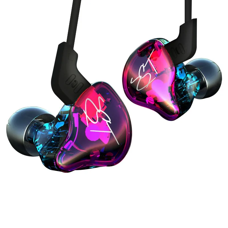 

Original KZ ZST Dual Driver In Ear Earphone Monitors Noise Isolating HiFi Earbuds