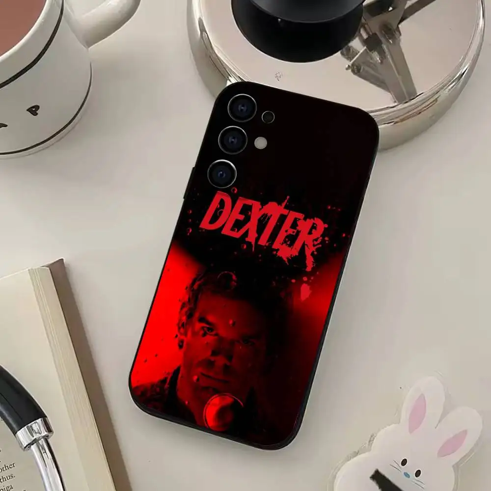 Фото Чехол для телефона D-Dexter M-Morgan для Samsung S25, S24, S21, S22, S23, S30, Ultra, S20, Plus, Fe, Lite, мягкий черный чехол №4