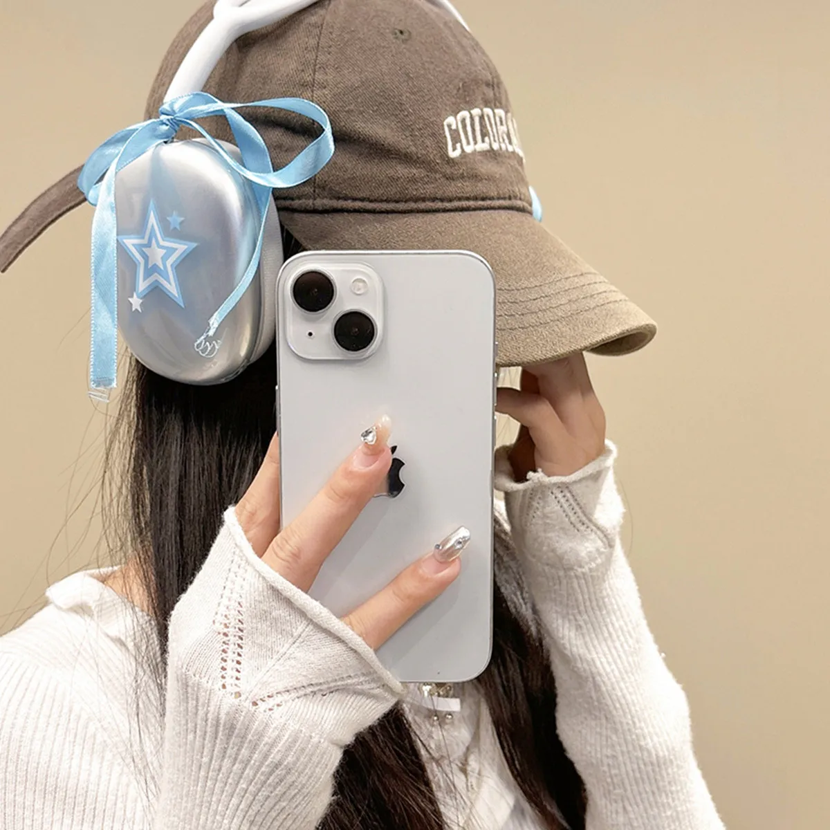 Прозрачный чехол для наушников AirPods Max