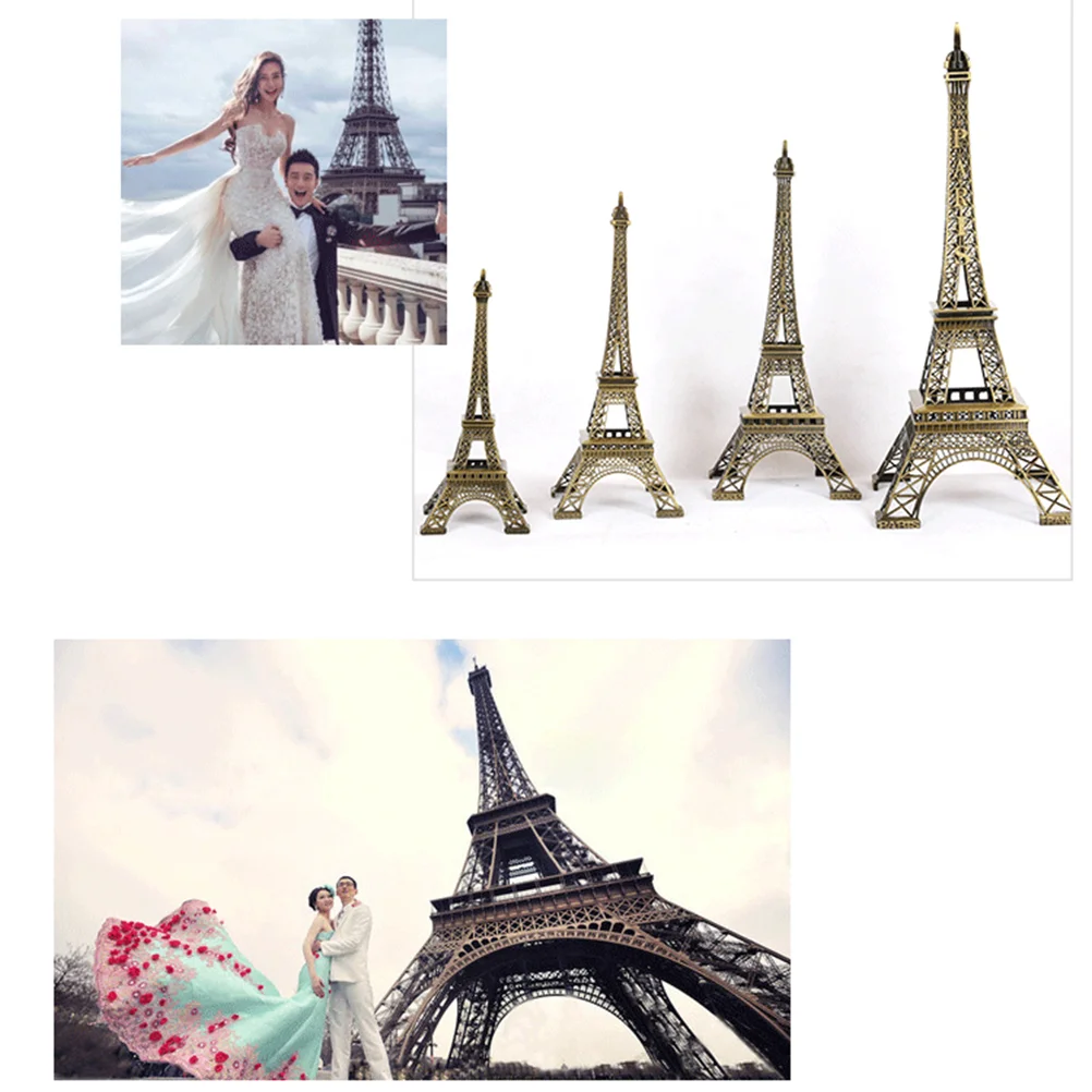 Фигурка Эйфелевой башни статуи для домашнего декора металлическая модель