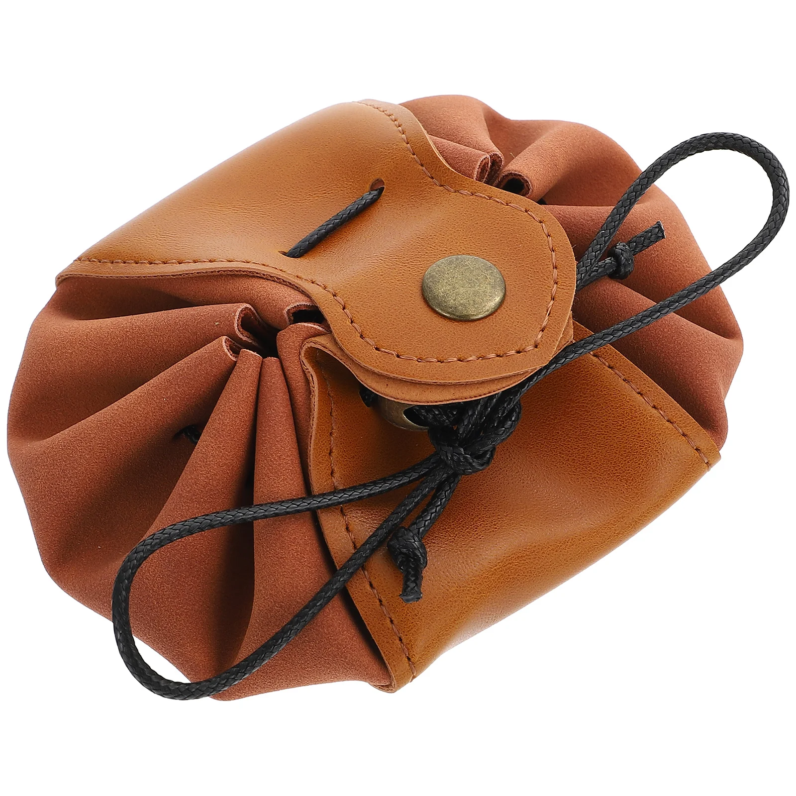 

1pc Drawstring Purse Durable Light Safe Nice Good Dices Bag Belt Pouch for Coins