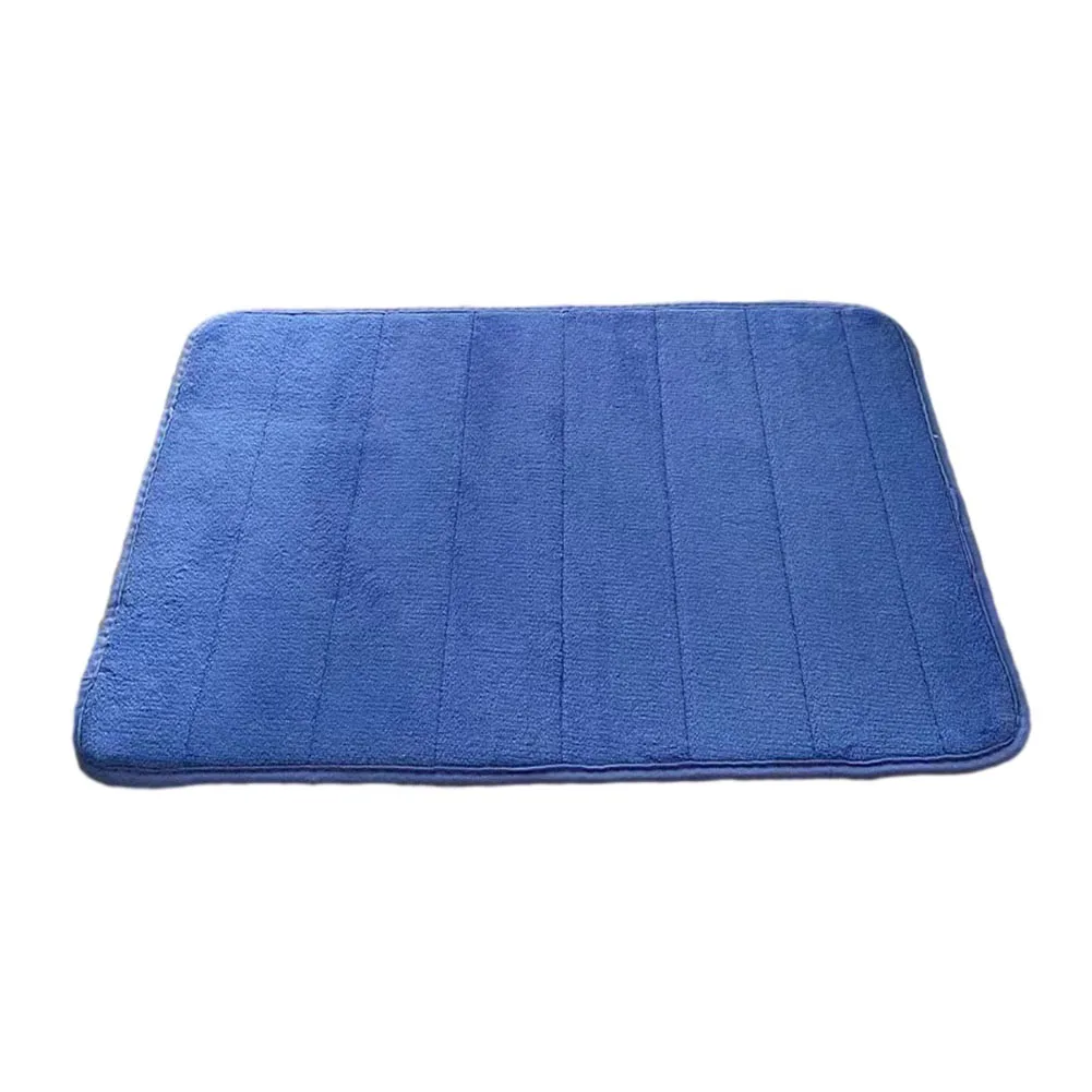 

Fast Water Absorption Carpet Absorbent 40 * 60cm Bath Bedroom Black Blue Burgundy Coffee Floor Toilet Bath Mat