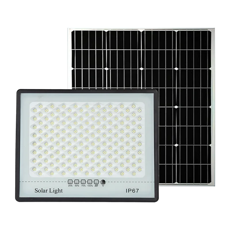 Solar light home outdoor garden flood light led waterproof high power induction light