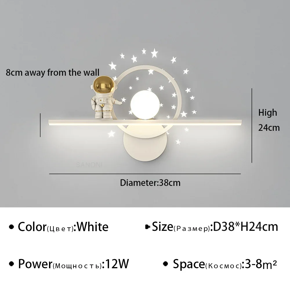 

Настенный светильник Sanoni