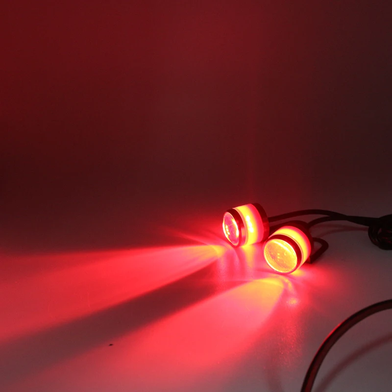 

2 Шт., Дневные Ходовые Огни Для Мотоцикла Eagle Eye, Супер Яркие Противотуманные Фары, 12 В, Резервный Прожектор Для Вождения