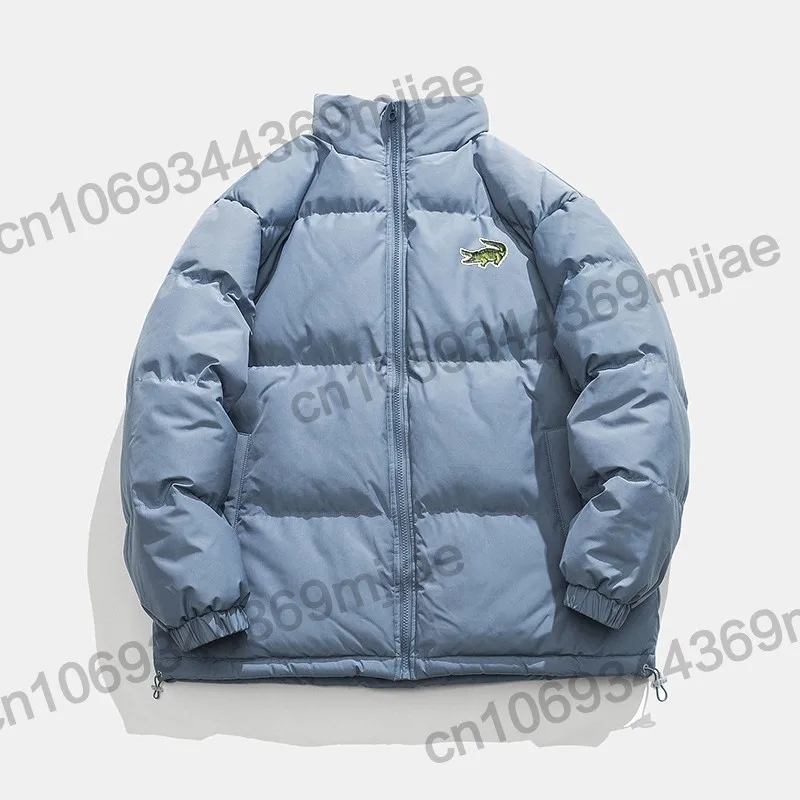 2022 Winter Y2K color basic embroidery for men and women thickened thermal polyester taffeta jacket down jacket cotton jacket