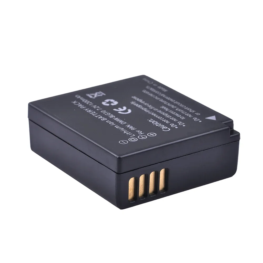 Аккумулятор для Panasonic Lumix DMC GF6 GX7 GF3 GF5 ZS100 ZS60 LX100 GX85 DMW-BLG10 GX80 2 шт.